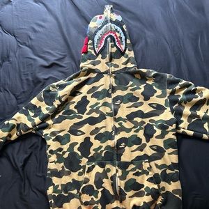 Camp full Bape zip up